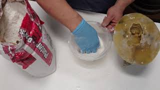 Mold making How I make plaster of paris [upl. by Aicelav]