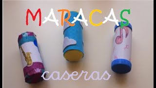 MARACAS  Materiales reciclados [upl. by Ttnerb]