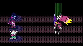 Deltarune  Spamton NEO Boss Fight PacifistFighting ending  Aftermath [upl. by Arracahs]