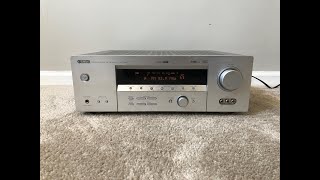 Yamaha HTR5740 61 Home Theater Surround Receiver [upl. by Sena]