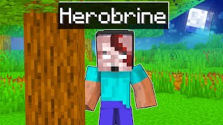 Me Convertí en HEROBRINE en Minecraft [upl. by Arrim721]