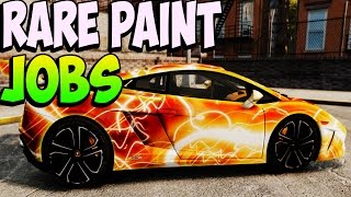 GTA 5 Rare Paint Jobs Online  Purple Crush Ocean Blue Cotton Candy  GTA 5 Secret Paint Jobs [upl. by Anauqat]