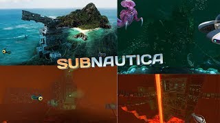 All Alien Base Locations Guide To Subnautica [upl. by Gerrit]