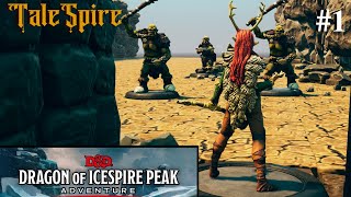 Talespire Gameplay  Dragon of Icespire Peak Part 1 [upl. by Lagiba]