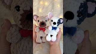 French Bulldog ördüm🐾🐶 Francis Shopier mağazamda satışta🛍️ crochet cute amigurumi fyp [upl. by Denys]