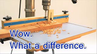 Drill press Table  Woodworking [upl. by Aldrich]