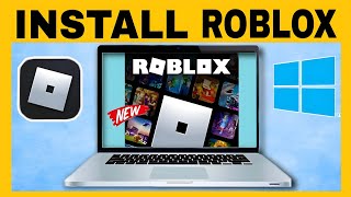 How to Download Roblox on Laptop amp PC  Install Roblox on Windows Computer 2024 [upl. by Wojcik259]