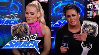 Tamina amp Natalya share heartfelt message for the WWE Universe WWE Talking Smack May 15 2021 [upl. by Alban893]