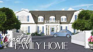 BLOXBURG Coastal Family Home  Part 1 [upl. by Luamaj553]