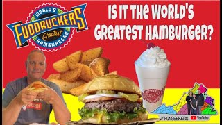 Fuddruckers Review  World’s Greatest Hamburger  Sevierville TN [upl. by Nevear]