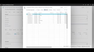 Dynamics 365 Business Central Manufacturing  Production Orders [upl. by Jacquet]