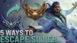 How to ACTUALLY Escape Silver 4 Strategies Explained [upl. by Arret172]