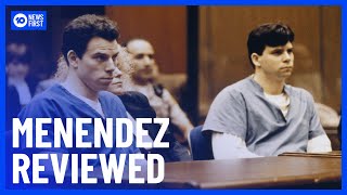 Menendez Brothers Double Murder Case To Be Reviewed Due To New Evidence  10 News First [upl. by Ardiedal]