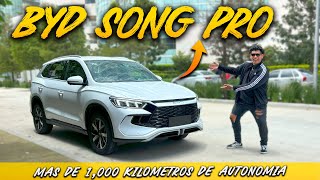 BYD SONG PRO una camioneta HÍBRIDA ENCHUFABLE con 1000 KILÓMETROS DE AUTONOMÍA [upl. by Pendergast388]