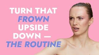 The Frown Line Tutorial  Improve Frown Lines Now  Frown Line Massage  Facial All You Can Face [upl. by Arodal]