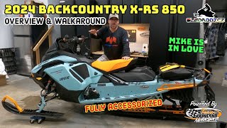 2024 SkiDoo Backcountry XRS 850  Overview amp Walkaround  The Perfect Crossover Snowmobile [upl. by Rein]