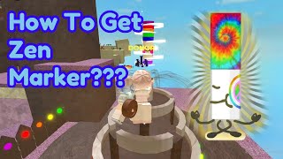 How To Get ZEN MARKER NEW in Find The Markers Roblox 2024 [upl. by Alekin]