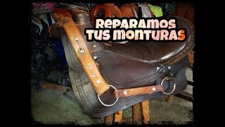 Reparación de silla de montar a caballo [upl. by February]