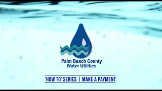 How To Pay Your PalmBeachCounty Water Utility Bill Online [upl. by Lleraj]