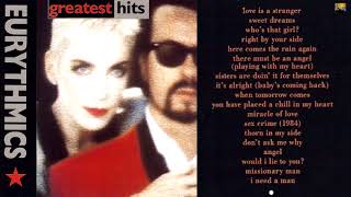 quotEurythmics  Greatest hitsquot [upl. by Ecreip923]