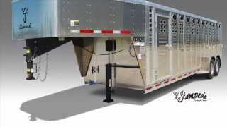 Gooseneck Livestock Trailer by Wilson Trailer [upl. by Isabel565]