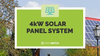 4kW Solar Panel System Everything You Need to Know  GreenMatch [upl. by Eizzo262]