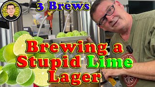 How to Brew a Stupid Lime Lager On An Anvil Foundry Home Brewing System [upl. by Aileve]