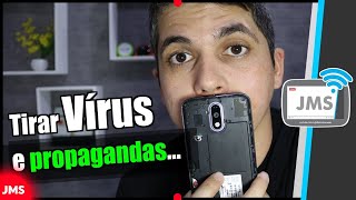 COMO TIRAR VÍRUS do Celular Android Vírus e Apps [upl. by Stanislaus130]