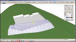 Site Modeling in SketchUp Part I Existing and Excavated Site [upl. by Almond]