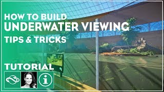 ▶ How to Build an Underwater Viewing Gallery in Planet Zoo Tutorial  Tips amp Tricks [upl. by Kolosick]