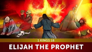 Elijah the Prophet Bible Story  I Kings 18  Sunday School Lesson For Kids HD Sharefaithkidscom [upl. by Gerson214]