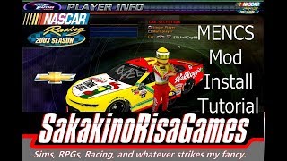 OLD NASCAR Racing 2003 Season Mod Install Tutorial [upl. by Nahshon715]