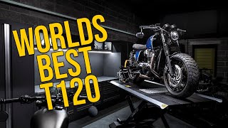 I built an INSANE Triumph T120 for The Body Coach [upl. by Schwinn]