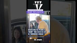 TRUMP FRITA BATATAS NO MCDONALDS economia dinheiro politica investir investimento SUCESSO [upl. by Nork]