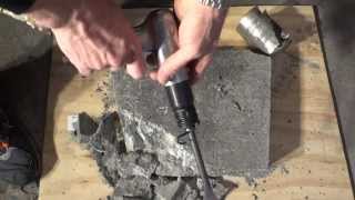 Harbor Freight Medium Barrel Air Hammer With Chisel 69866 [upl. by Ikkiv995]