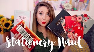 Stationery Haul  Zoella [upl. by Tristam]