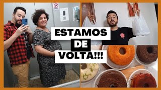 VOLTAMOS  Muita coisa mudou Vlog Rotina empreendedorismo gravidez [upl. by Peder]