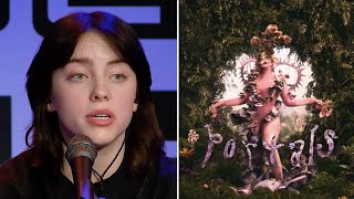 Billie Eilish REACTS to Melanie Martinez’ Portals Album Announcement [upl. by Amar]