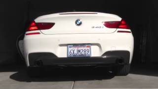 2012 BMW 640i exhaust [upl. by Arah]