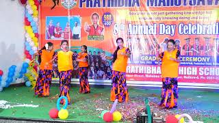 PRATHIBHA MAHOTSAVAM 2023BRUNDAVANAM NUNCHI 6th CLASS GIRLS [upl. by Abisia]