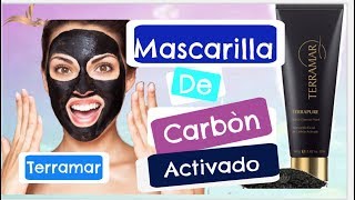 👀COMO aplicar la mascarilla de CARBON de TERRAMAR 👀😍 [upl. by Annaul]