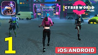 Cyberworld Online Gameplay Walkthrough Android iOS  Part 1 [upl. by Amari]