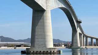 Tottori Eshima Ohashi Bridge 鳥取江島大橋 [upl. by Farrow715]