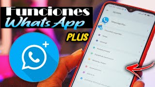 Si TIENES WhatsApp plus DEBES ACTIVAR estas Funciones YAAA [upl. by Mikah]