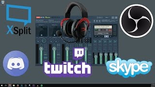 How to Setup VoiceMeeter Banana for OBS or XSplit amp Streaming to Twitch  Beam  Discord [upl. by Lemmueu]