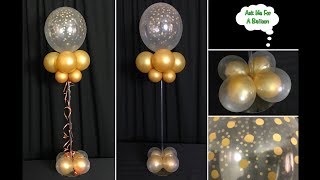 Confetti Balloon Centerpiece With Lights [upl. by Leiba321]