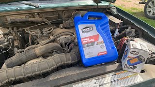 30 V6 Ford Ranger Oil Change [upl. by Dorolisa538]