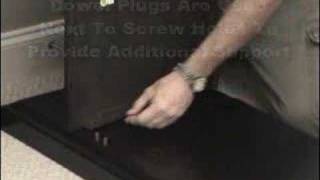 Electric Fireplaces  Magic Flame Electric Fireplace Product Assembly Video [upl. by Delgado]