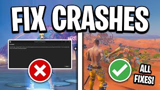 How To Fix Fortnite CRASHES in Season 3 Chapter 5 [upl. by Ymmat]