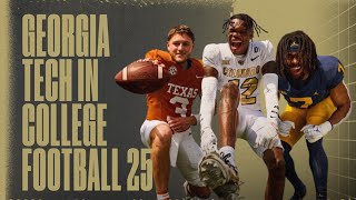 Previewing Georgia Tech in EA Sports College Football 25 [upl. by Zerla]